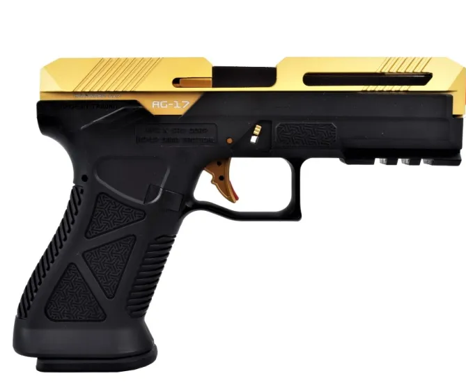 HFC AG-17 GBB BlowBack Black/Gold